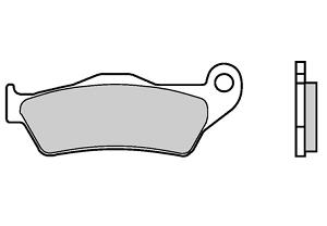 07BB0483 BREMBO KLOCKI HAMULCOWE TYŁ