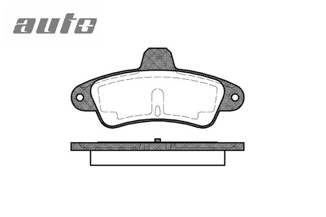 0433 00 REMSA KLOCKI HAMULC. FORD