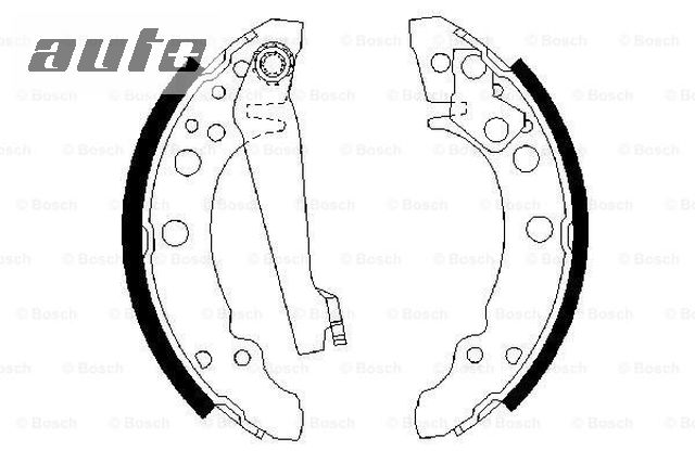 0986487002 BOSCH SZCZEKI HAMULCOWE