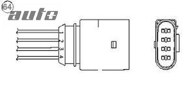 OZA510-V6 NGK SONDA LAMBDA