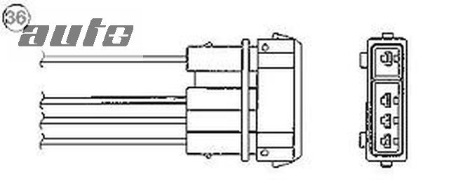 OZA527-E14 NGK SONDA LAMBDA
