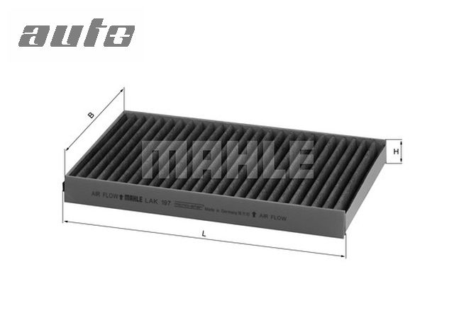 LAK 197 KNECHT FILTR POWIETRZA KABINOWY BMW SERIA 5 (E60, E61)