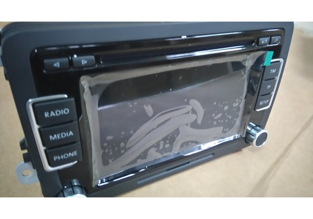 1K0057196AX VAG VW RADIO RCD510 6X CD/MP3 BOSCH NOWE ORYGINAŁ - VW Golf 05-