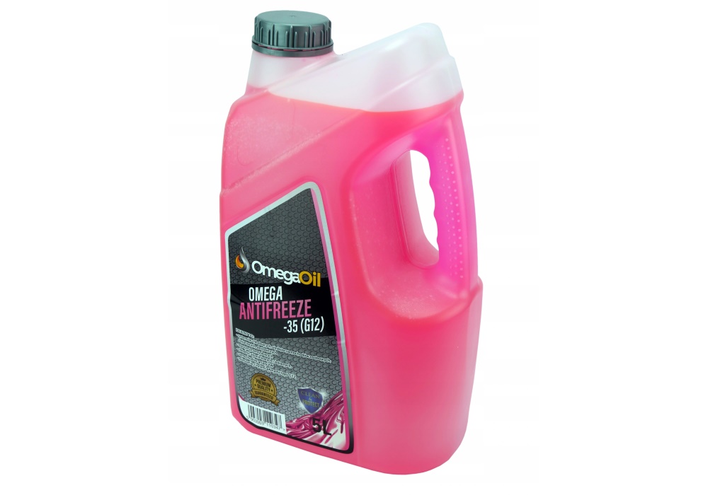 OMEGA ANTIFREEZE OMEGA OIL PLYN DO CHLODNIC -35 RÓŻOWY /5L/
