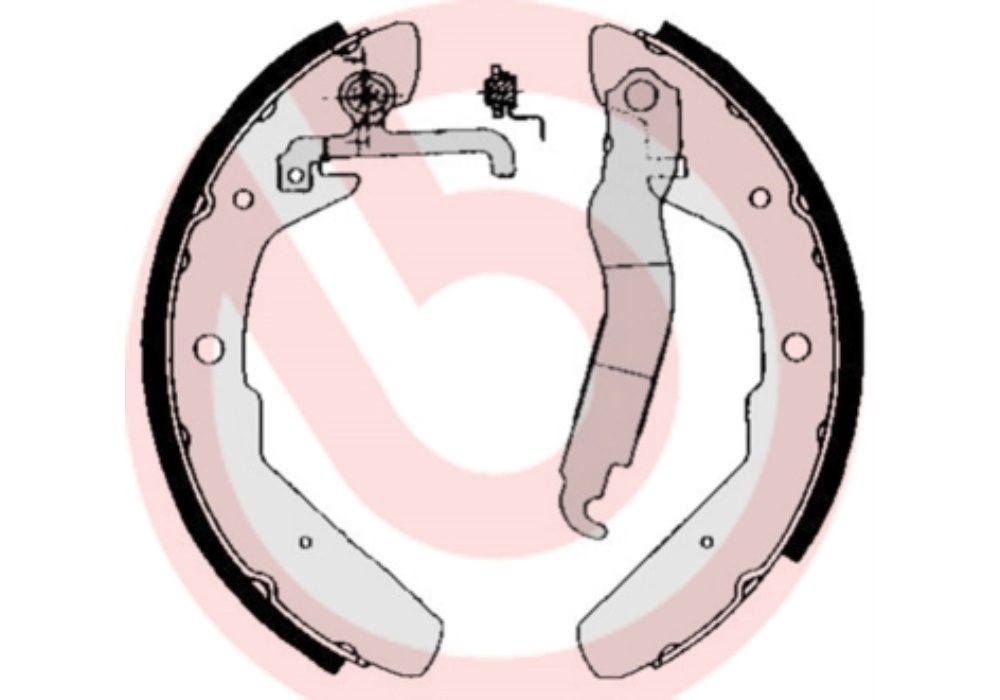 S 85 517 BREMBO SZCZEKI HAMULCOWE