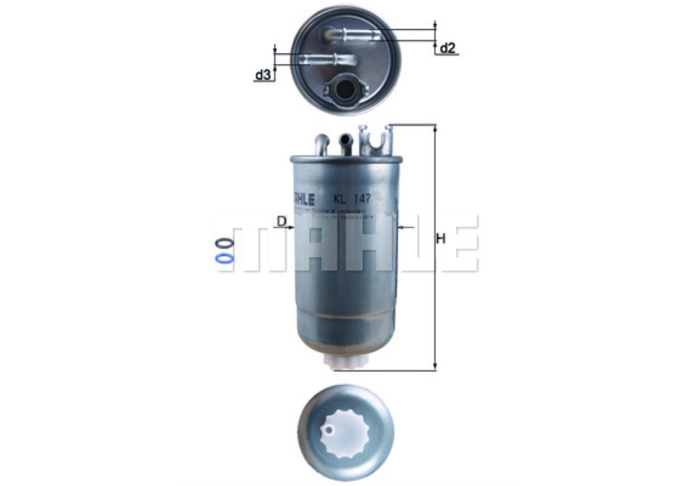 KL147D KNECHT FILTR PALIWA