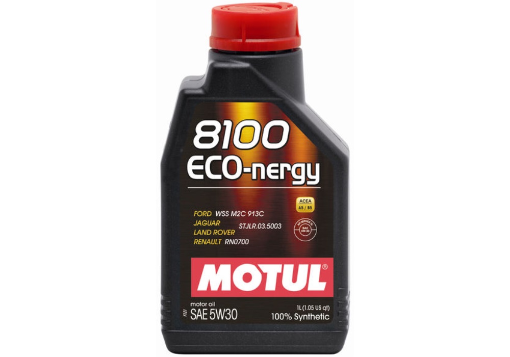 MOTUL8100 ECO-NER1L MOTUL OLEJ MOTUL 8100 ECO-NERGY 5W30 1L 100% SYNTETYCZNY/FORD WSS M2C 913D/RN 0700