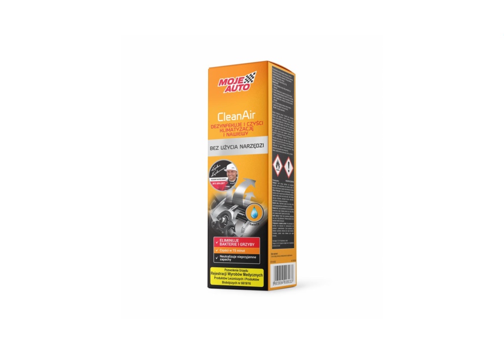 19-092 MOJE AUTO ODŚWIEŻACZ KLIMATYZACJI I NAWIEWÓW 150ML