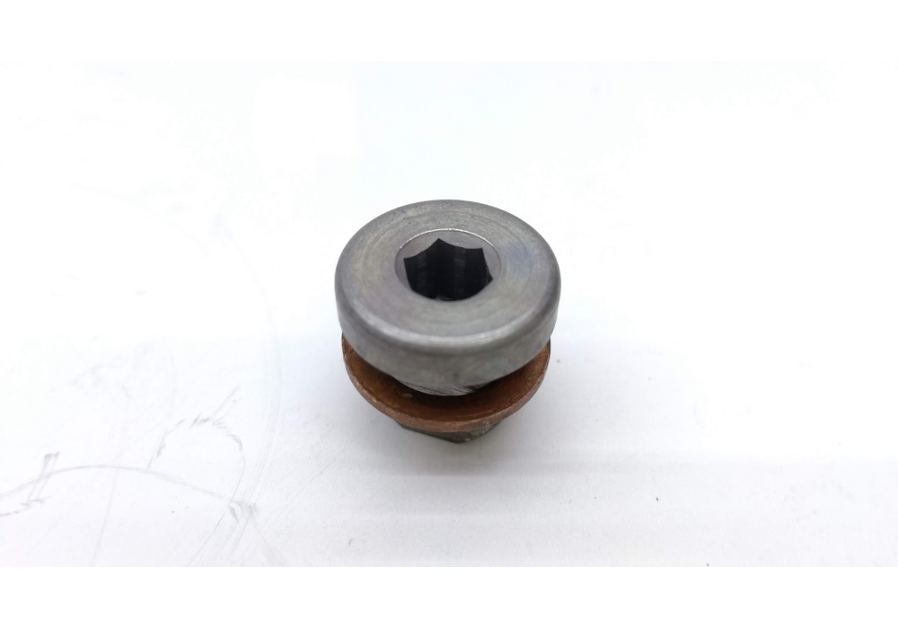 N90534203 VAG śruba-korek odpowietrzenia z uszczelkąM10X10 stal