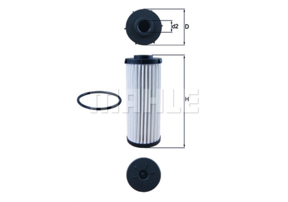 HX139D KNECHT FILTR AUTOMATYCZNEJ SKRZYNI BIEGOW VW DSG z oringiem