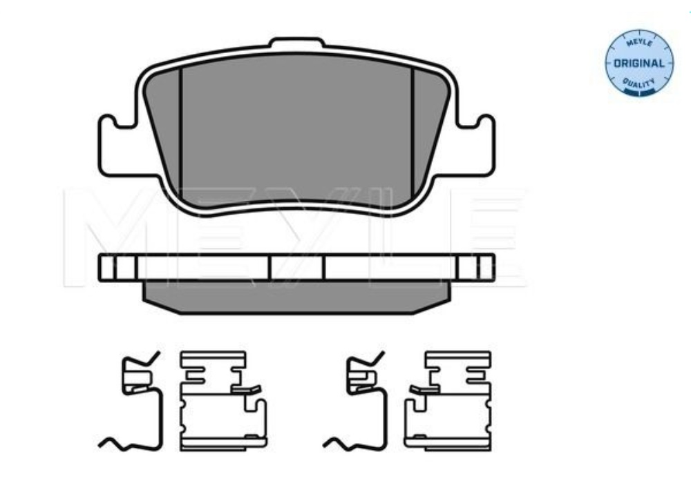 0252466415/W MEYLE KLOCKI HAMULCOWE