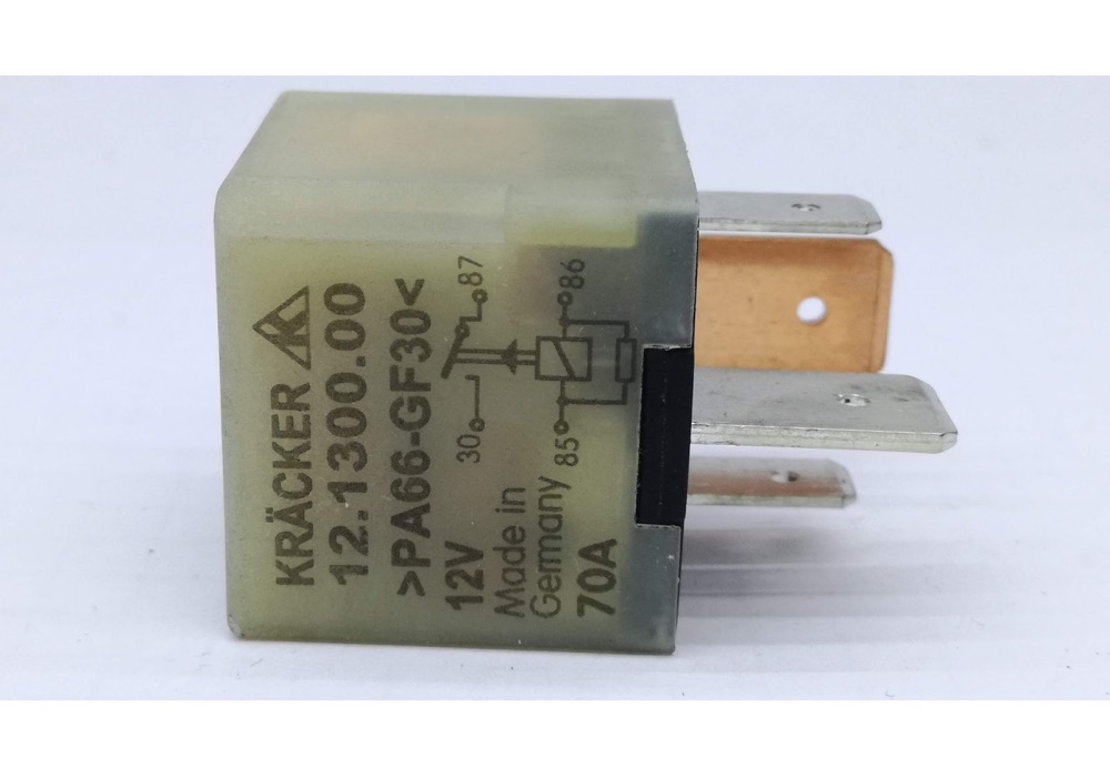 109 544 TOPRAN Przekaźnik prądu pracy (V/A) 70A; 12V; liczba biegunów 4szt.