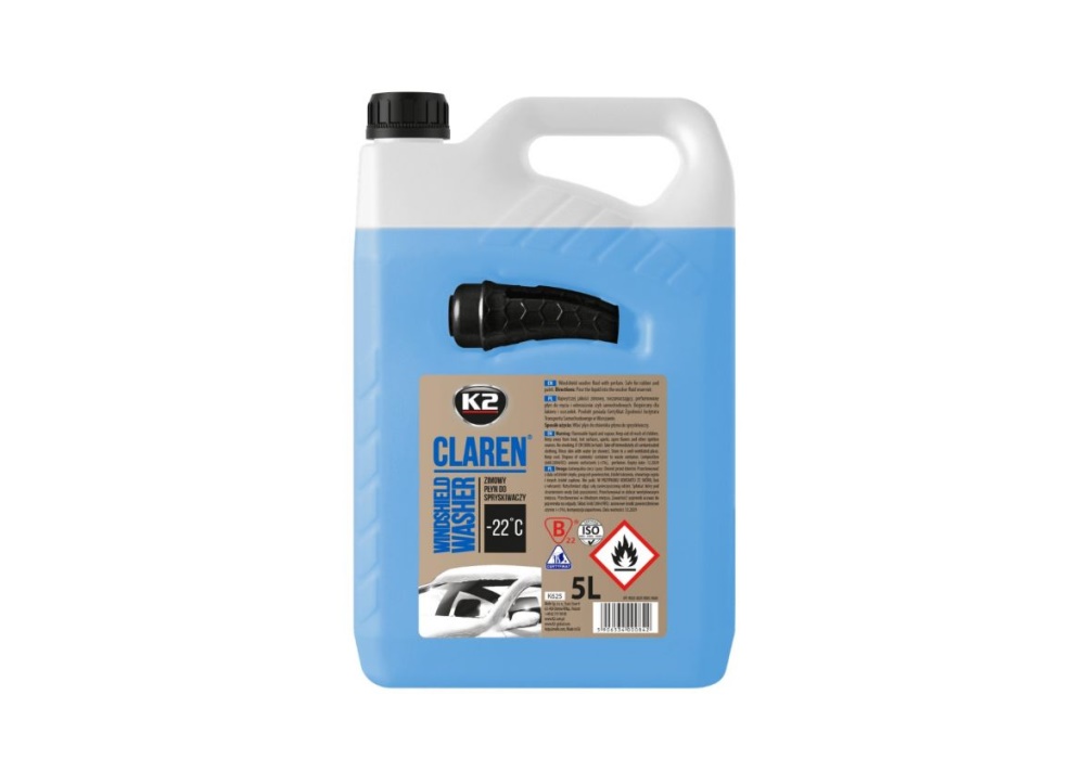 K625 K2 PLYN DO SPRYSKIWACZY ZIMOWY 5L /-22 NANO
