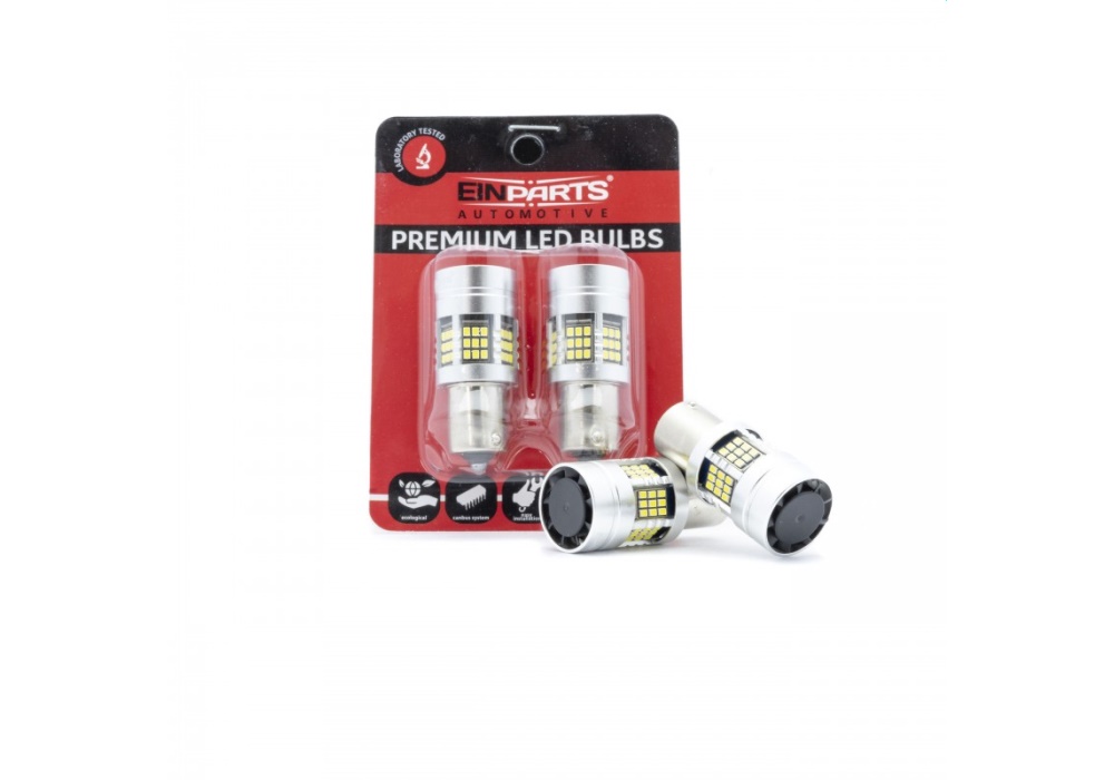 EPL287 EINPARTS EPL287 P21W 1156 54 SMD 2016 WHITE CANBUS - 2 SZT - chłodzona