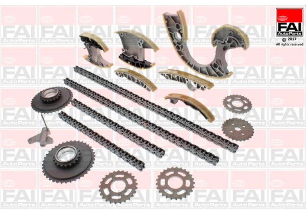 TCK220NG FAI AUTOPARTS ZESTAW ŁAŃCUCHA ROZRZĄDU VW A4/A6/A8/Q7 2,7/3,0TDI