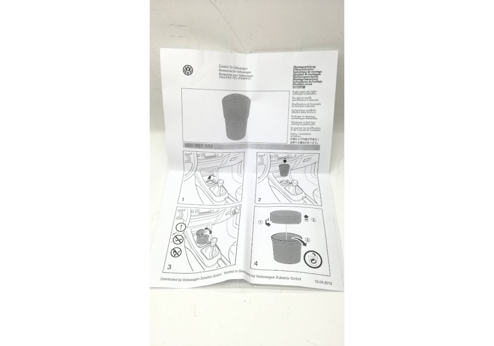 000061142 VAG POJEMNIK NA DROBIAZGI - WNĘKA NA KUBEK