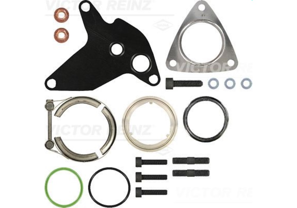 04-10200-01 VICTOR REINZ ZESTAW MONTAŻOWY TURBOSPRĘŻARKI VW TRANSORTER 2,5 TDI 03-09