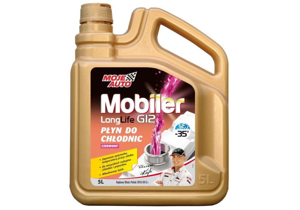 61-111 AMTRA PLYN DO CHLODNIC CZERWONY G12 5L MOBILER