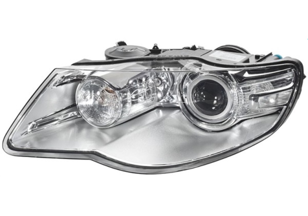 1ZS009452-141 HELLA Reflektor P (D1S/H7/P21W/W5W, elektryczny, z silnikiem, bi-xenon, kolor wkładu: