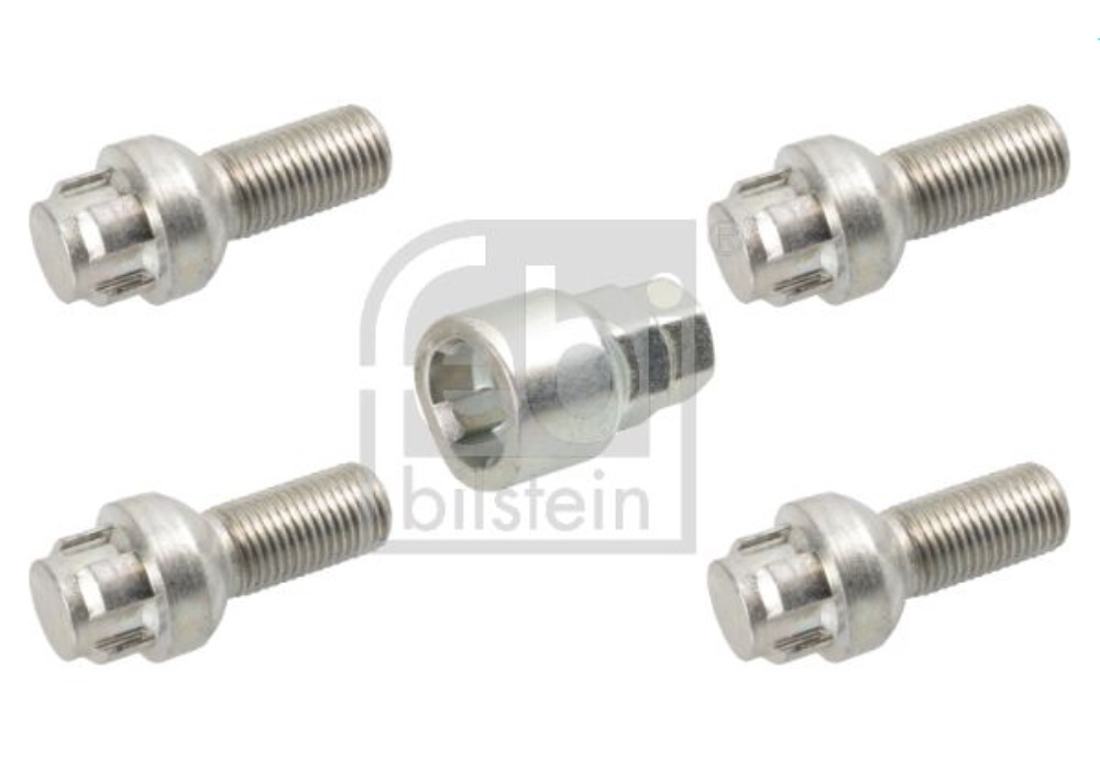 27056 FEBI BILSTEIN ZESTAW ŚRUB ZABEZPIECZAJĄCYCH AUDI/SKODA/VW/FEBI  M14x1,5x27