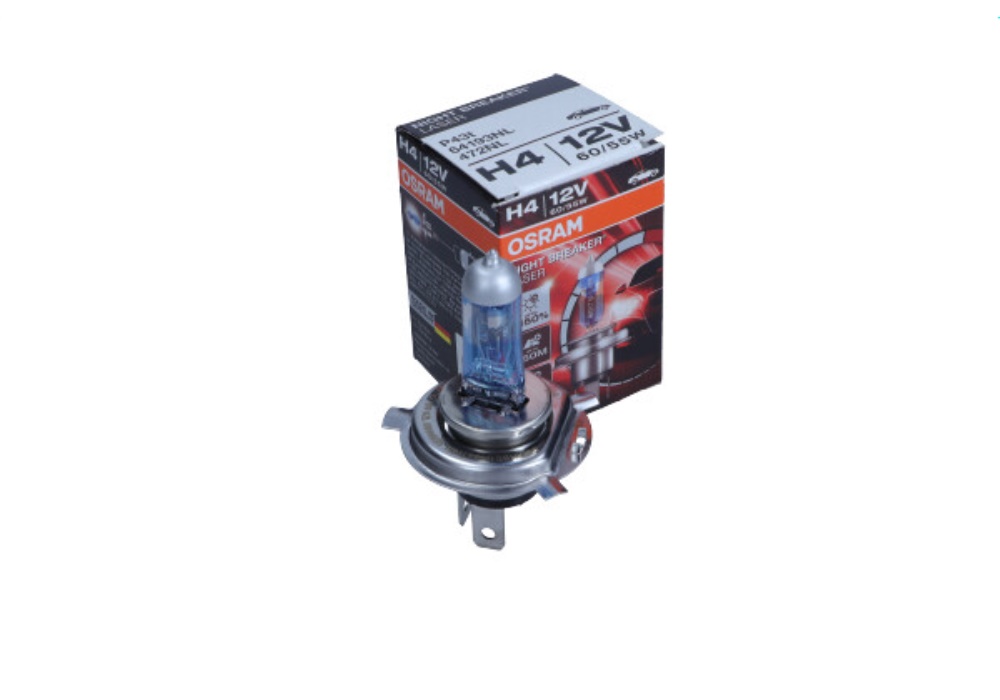 64193NL OSRAM ZAROWKA OSRAM H4 NIGHTBREAKER LASER do +150% więcej światła