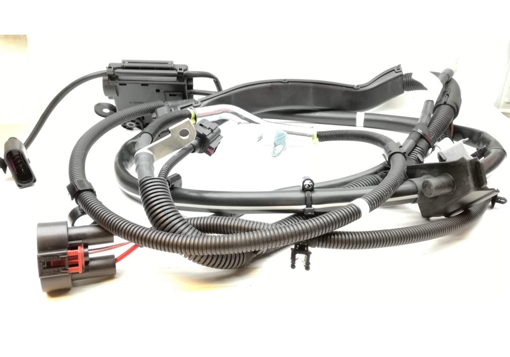 8K0971228G VAG wiązka elektryczna przewodów rozrusznika i alternatora z przewodem masy Audi