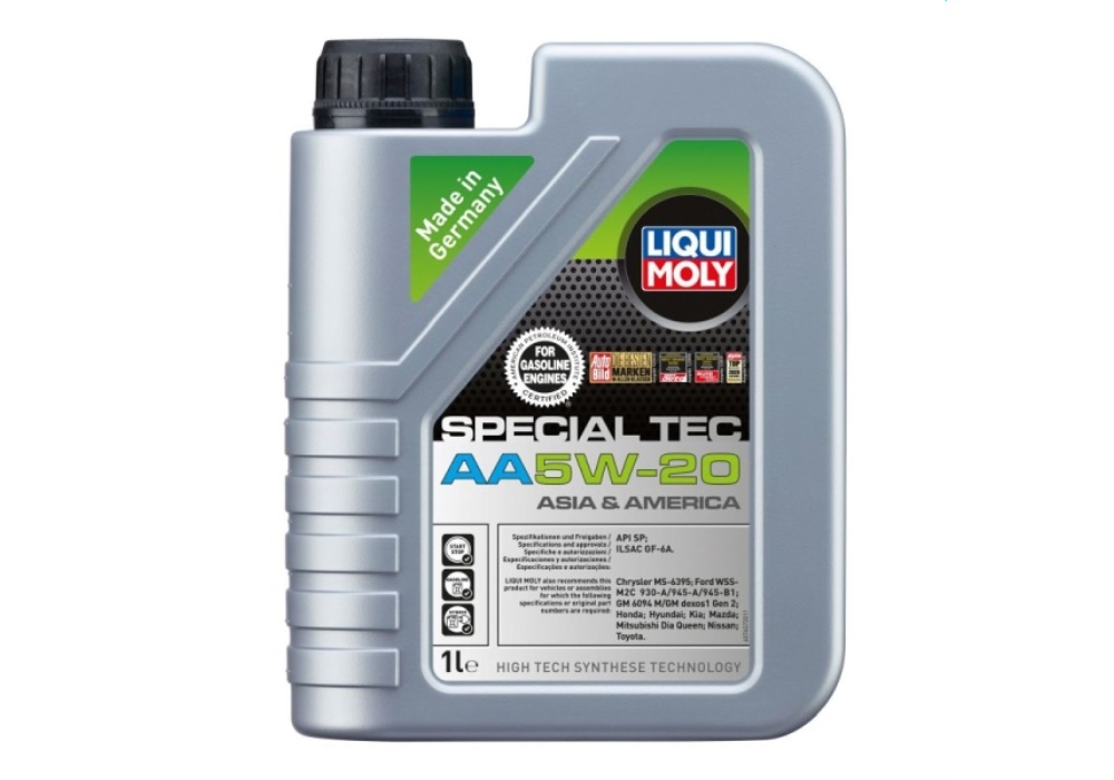 20792 LIQUI MOLY OLEJ LIQUI MOLY 5W20 1L SYNT. SPECIAL TEC AA / GF-5 / WSS M2C 945 A / MS-6395