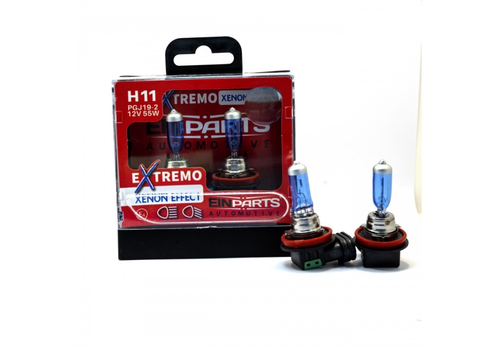 EPB63 EINPARTS ŻARÓWKA H11 EXTREMO 12V 55W + 100% xenon effect /2 szt.