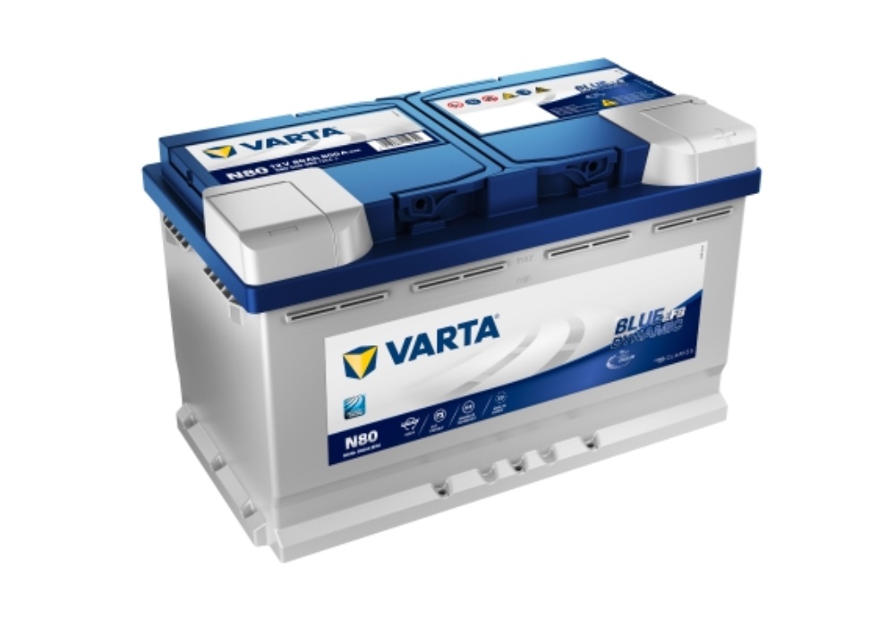 580500080D842 VARTA AKUMULATOR 80AH /+P/ START-STOP/EFB/BLUE