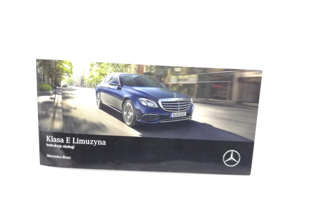 A2135842015Z125 MERCEDES-BENZ Instrukcja obsługi Mercedes E-klasa W213 polska