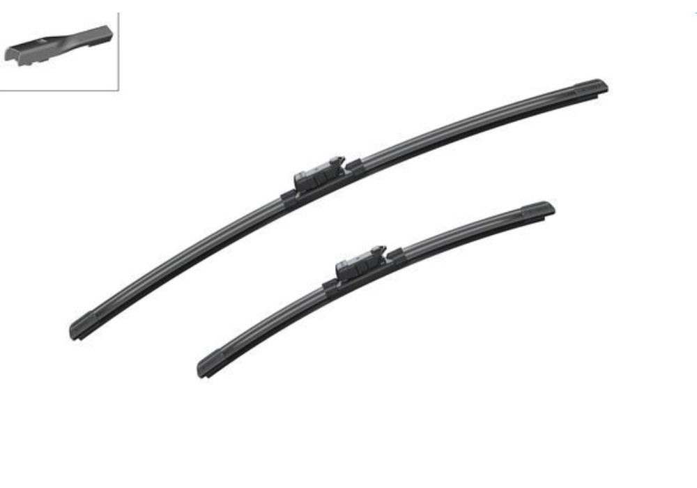 3397007555 BOSCH PIÓRO WYCIERACZKI AEROTWIN PODWÓJNE 600/400MM SKODA CITIGO 11->, VW POLO 09->, S