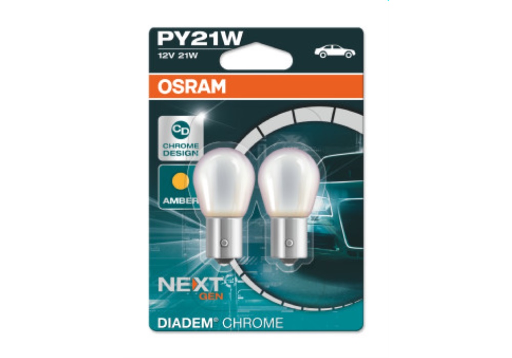 7507DC-02B OSRAM ZAROWKA 12V 21W SILVER /2szt./
