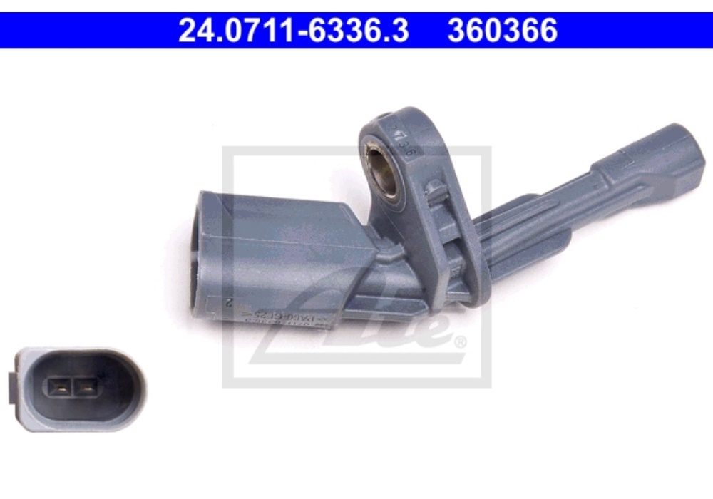 24.0711-6336.3 ATE CZUJNIK ABS VW PASSAT  10-  PRAWY TYŁ (!)