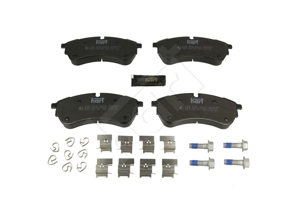 HR1142.01 HART KLOCKI HAMULCOWE PRZÓD VW Crafter 2.0TDI 17-