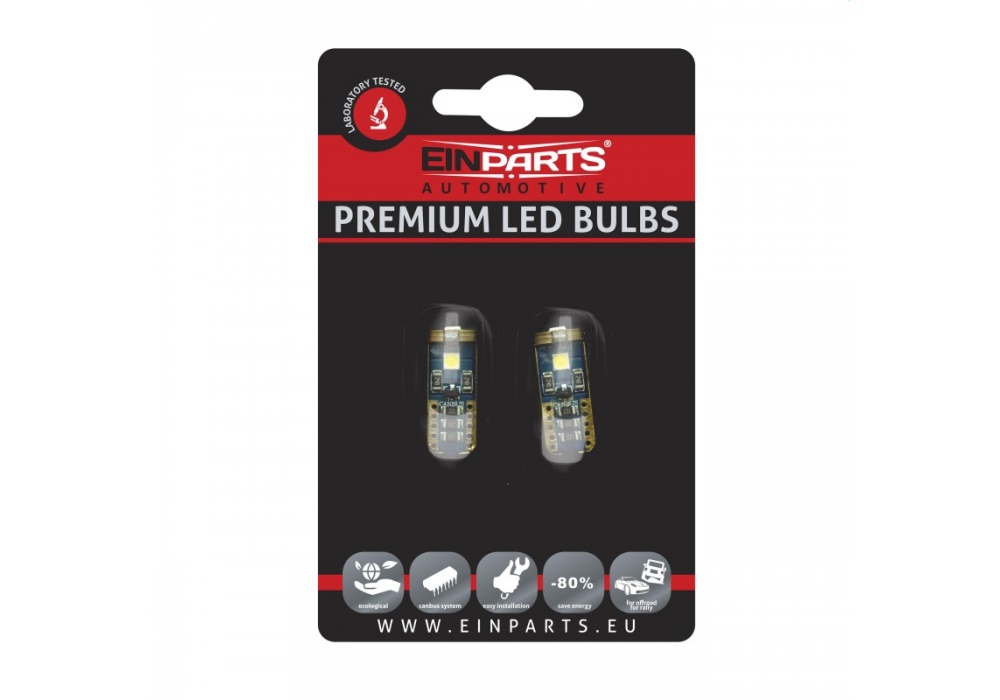 EPL175 EINPARTS ZAROWKA W5W 3 LED dioda- OSRAM