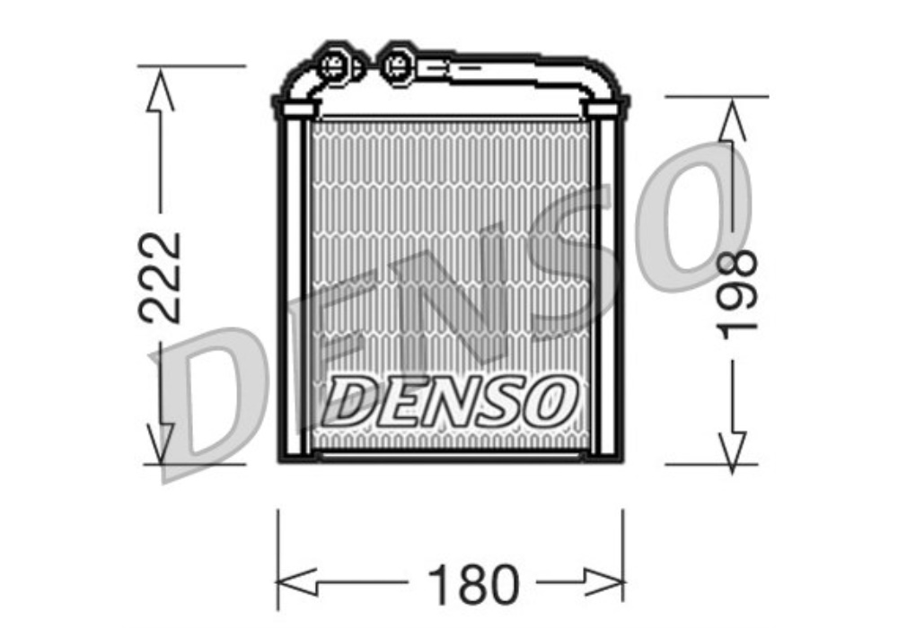 DRR32005 DENSO NAGRZEWNICA VW GOLF 5 04-/PASSAT 05- (DENSO)