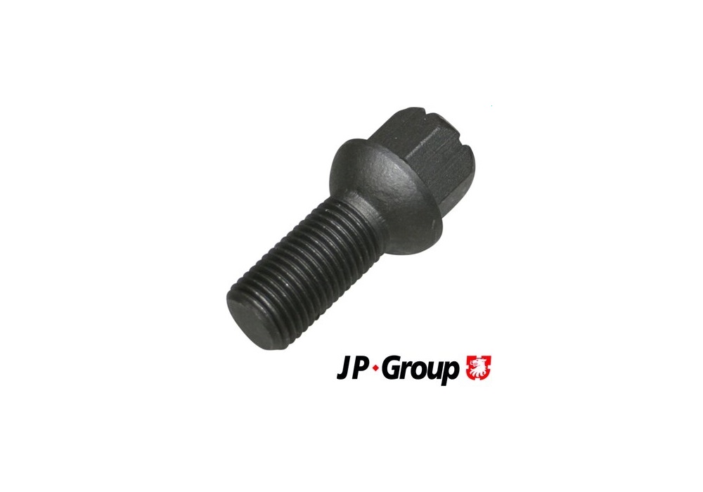 1160400500 JP GROUP ŚRUBA KOŁA 14X1.5 czarna