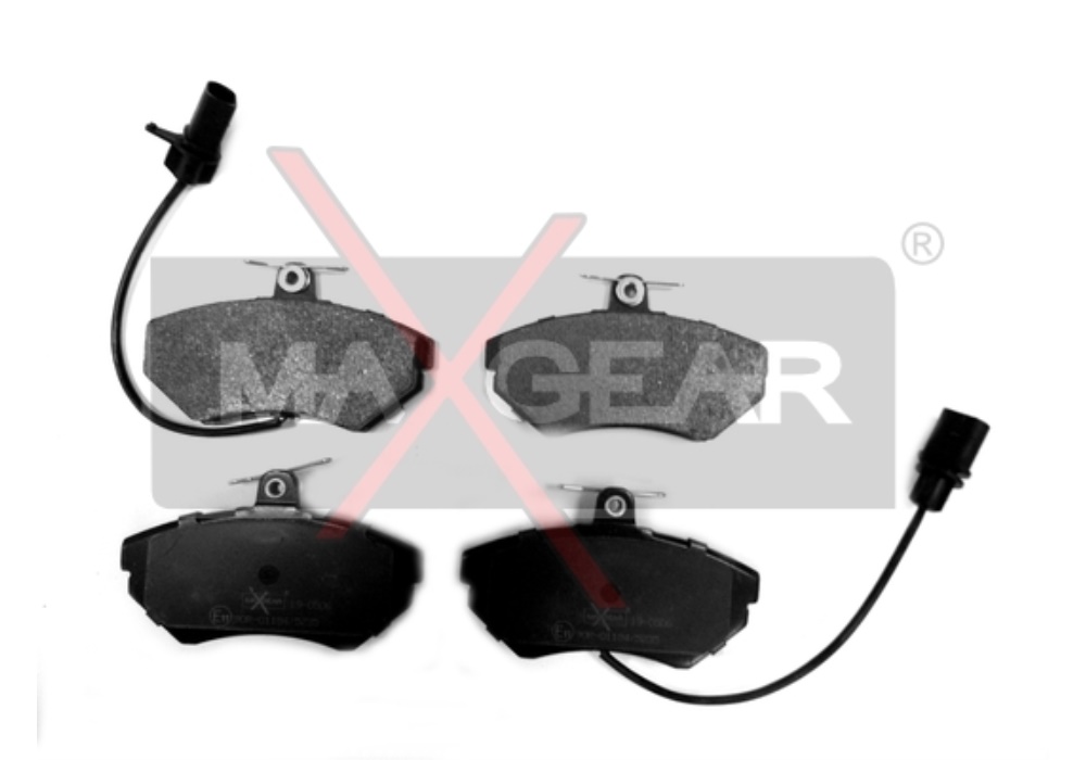 19-0506 MAXGEAR Klocki hamulcowe kpl. przód AUDI A4 B5, A4 B6, A4 B7; VW PASSAT B5 1.6-2.8 11.94
