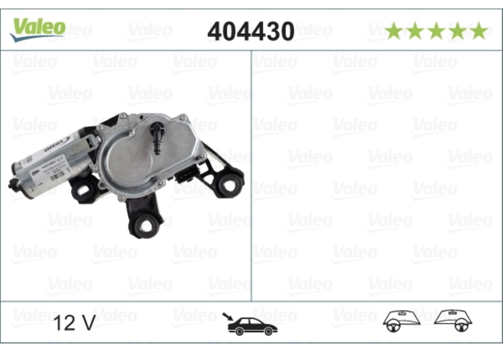 404430 VALEO SILNIK WYCIERACZKI TYLNEJ
