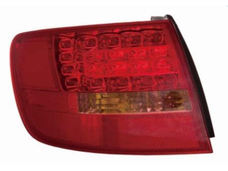 446-1905R-UE ABAKUS LAMPA TYLNA ZESPOLONA AUDI A6 C6 AVANT 05-11 PR CZERWONA LED ZEWNĘTRZNA, BEZ MOC