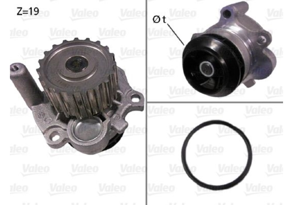 506533 VALEO POMPA WODY.