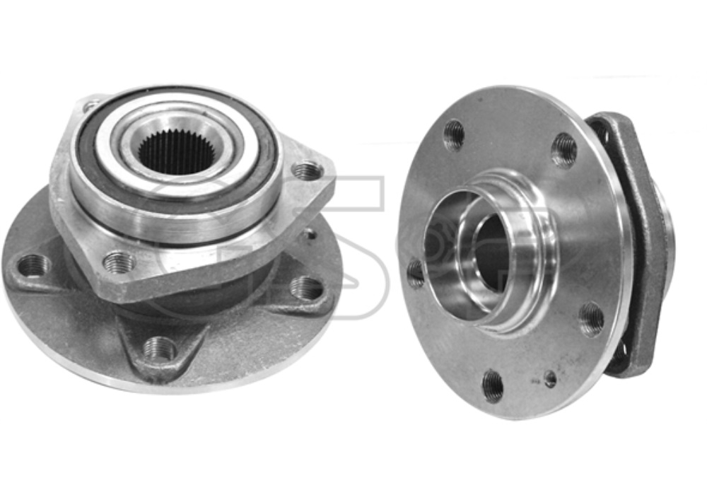 9336004 GSP Zestaw łożysk koła przód (z piastą) AUDI A3; VW CADDY, GOLF V; SEAT ALTEA, LEON