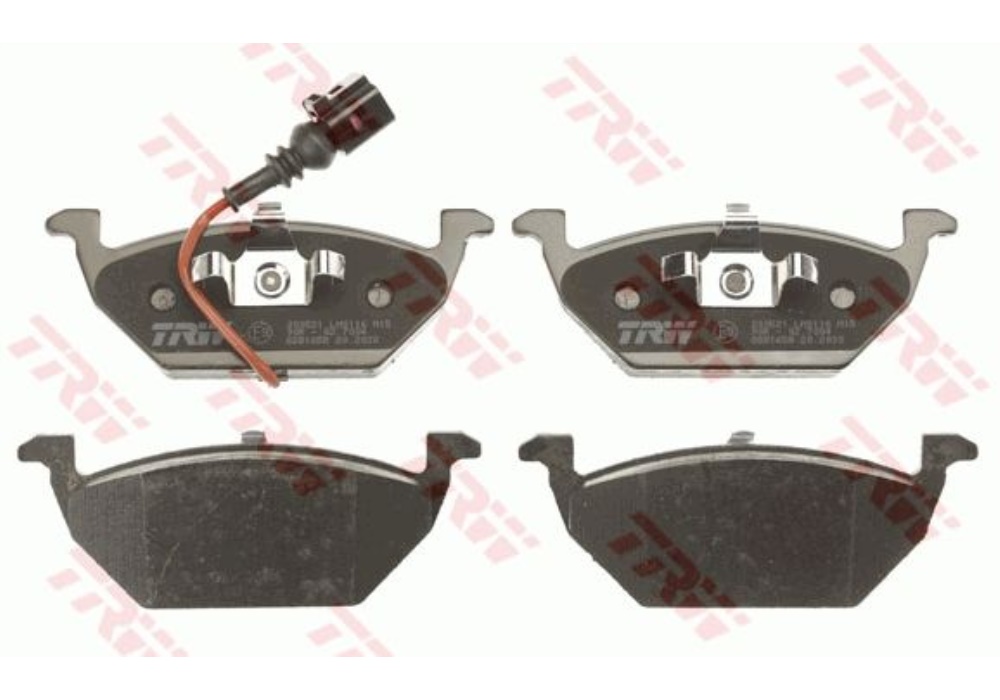 GDB1658 TRW KLOCKI HAM.PRZEDNIE OCT.II/Z CZUJNIKIEM/TRW