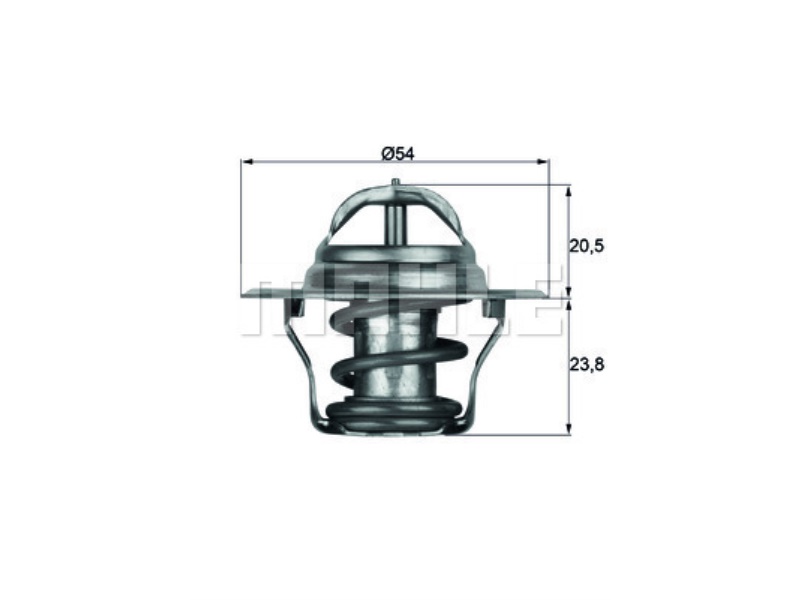 TX 14 87D MAHLE ORIGINAL 050121113C TERMOSTAT VW AUDI 1.6/1.8/2.0/BENZYNA