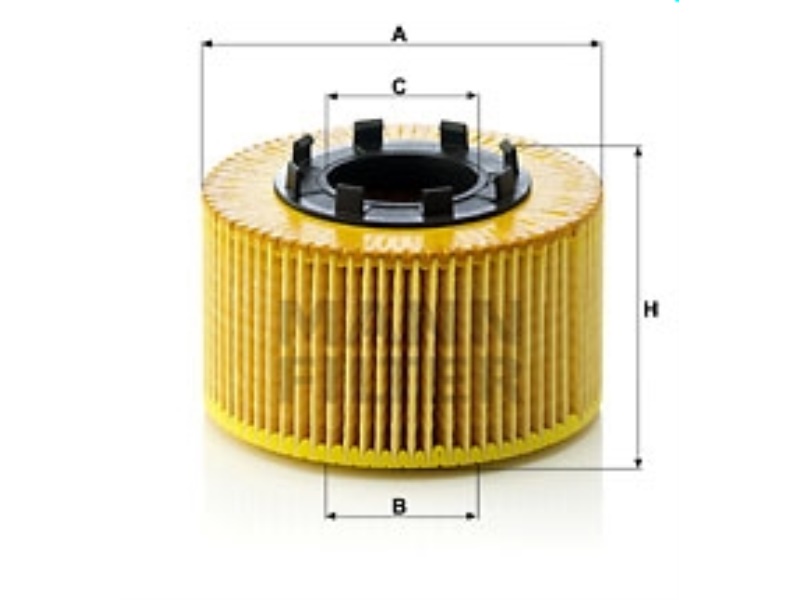 HU 920X MANN-FILTER FILTR OLEJU.