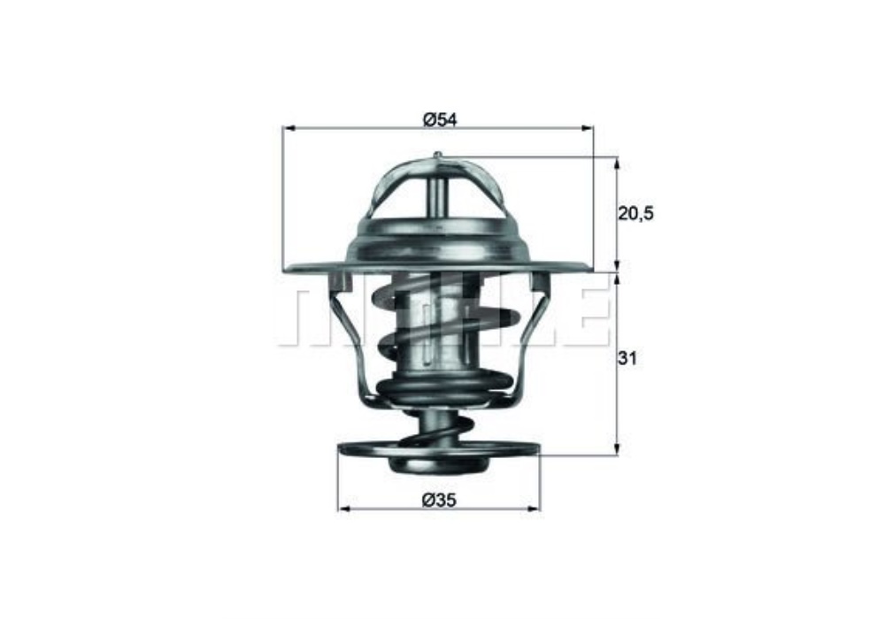 TX1387D MAHLE ORIGINAL TERMOSTAT.