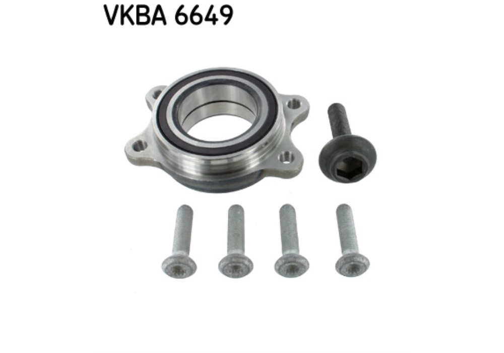 VKBA6649 SKF ŁOŻYSKO PRZEDNIEJ PIASTY AUDI A4 KPL.