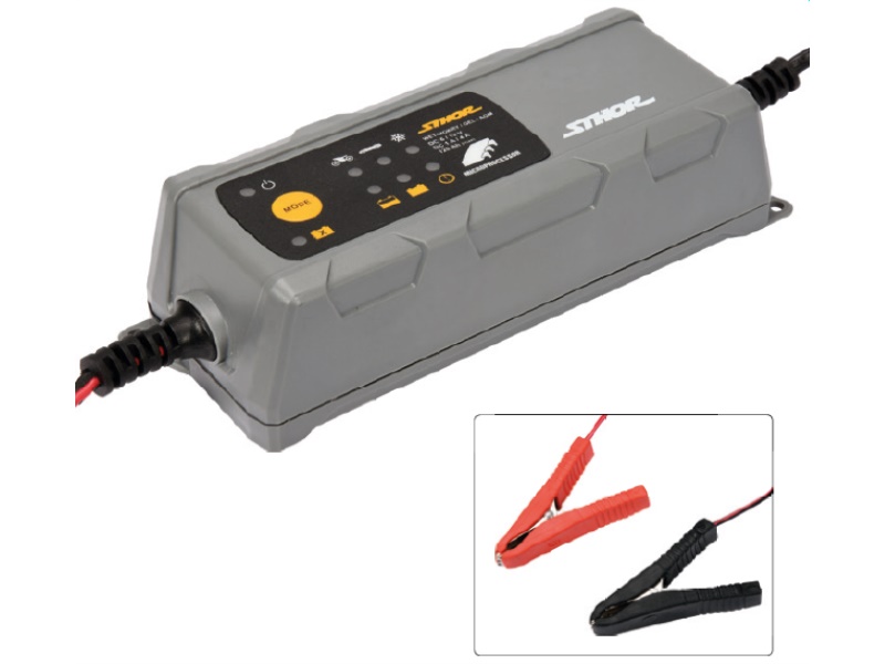 82555 STHOR PROSTOWNIK ELEKTRYCZNY 6-12V 0,8/3,8A