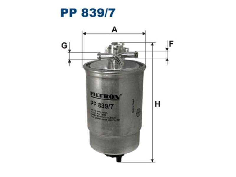 PP 839/7 FILTRON FILTR PALIWA