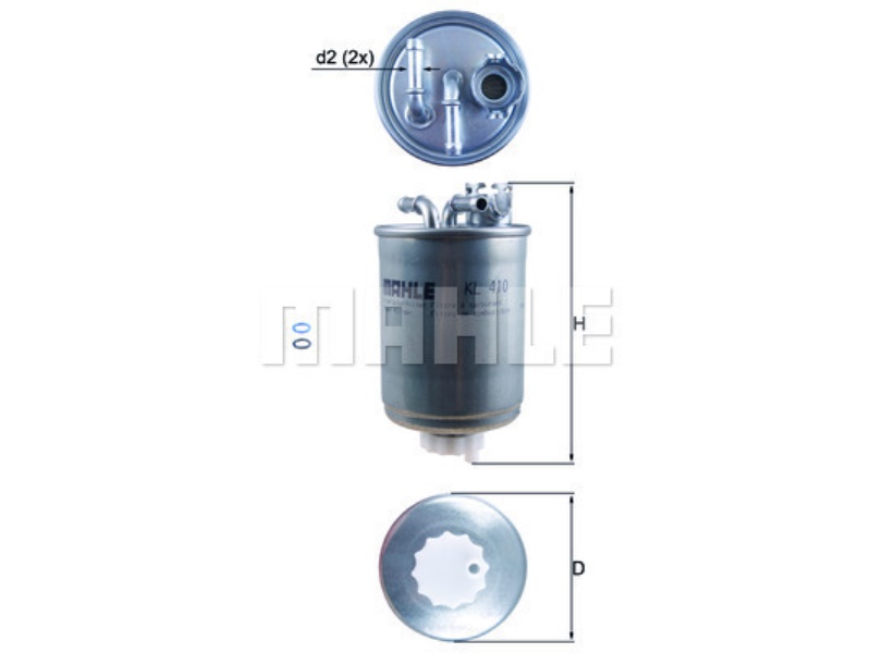 KL 410D KNECHT FILTR PALIWA
